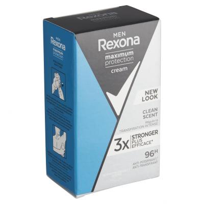 Rexona Men Maximum Protection Clean Scent Antiperspirant pentru bărbați 45 ml