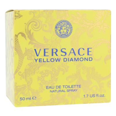 Versace Yellow Diamond Apă de toaletă pentru femei 50 ml Cutie cu defect