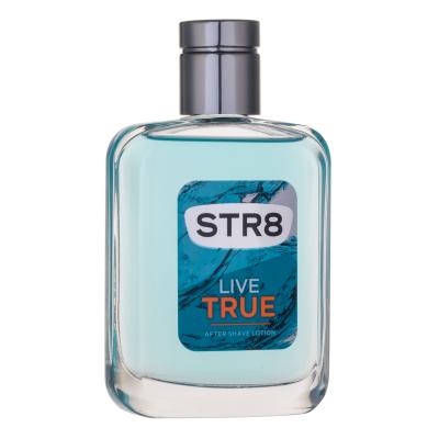 STR8 Live True Aftershave loțiune pentru bărbați 100 ml Cutie cu defect