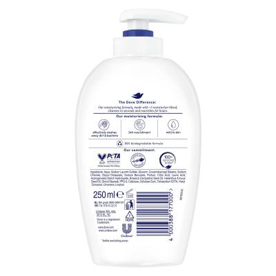 Dove Deeply Nourishing Original Hand Wash Săpun lichid pentru femei 250 ml