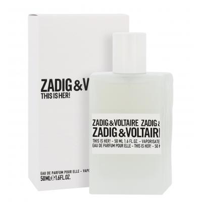 Zadig & Voltaire This is Her! Apă de parfum pentru femei 50 ml