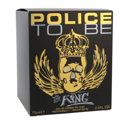 Police To Be The King Apă de toaletă pentru bărbați 75 ml