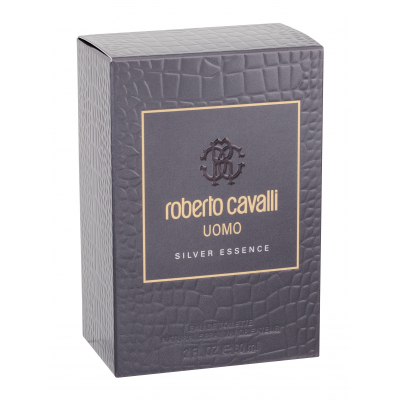 Roberto Cavalli Uomo Silver Essence Apă de toaletă pentru bărbați 60 ml