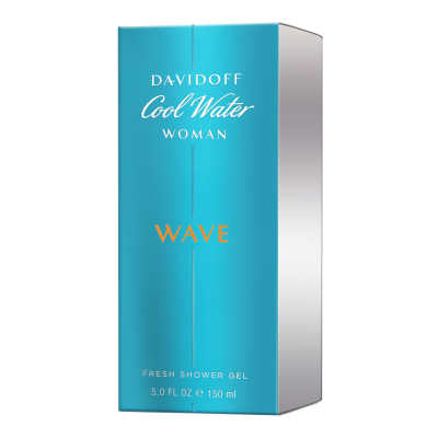 Davidoff Cool Water Wave Woman Gel de duș pentru femei 150 ml