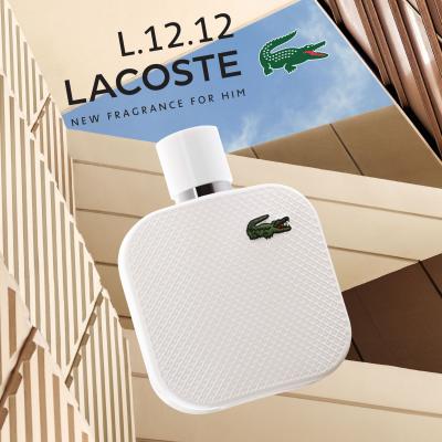 Lacoste L.12.12 Blanc Set cadou EDT 50 ml + Deodorant  150 ml