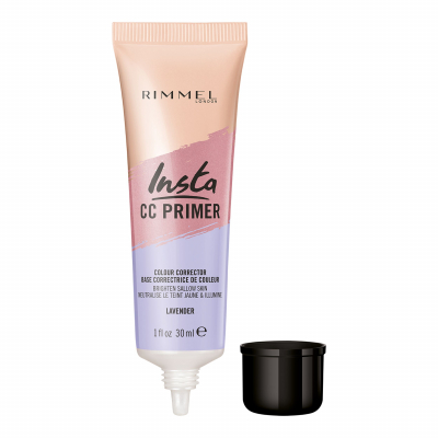 Rimmel London Insta CC Primer Bază de machiaj pentru femei 30 ml Nuanţă Lavender