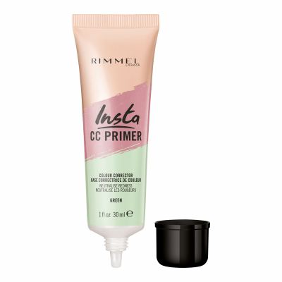 Rimmel London Insta CC Primer Bază de machiaj pentru femei 30 ml Nuanţă Green