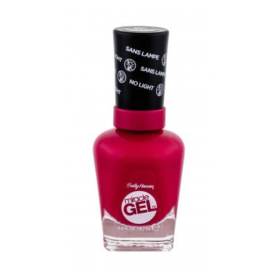 Sally Hansen Miracle Gel Lac de unghii pentru femei 14,7 ml Nuanţă 444 Off With Her Red!