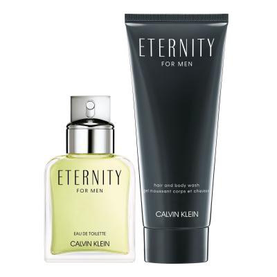 Calvin Klein Eternity For Men Set cadou apa de toaleta 50 ml + gel de dus 100 ml