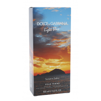 Dolce&amp;Gabbana Light Blue Sunset in Salina Apă de toaletă pentru femei 100 ml