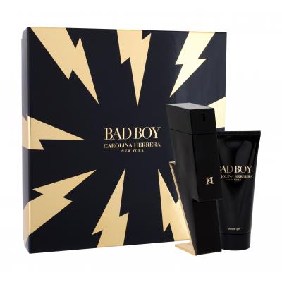 Carolina Herrera Bad Boy SET1 Set cadou Apa de toaleta 100 ml + Gel de dus 100 ml