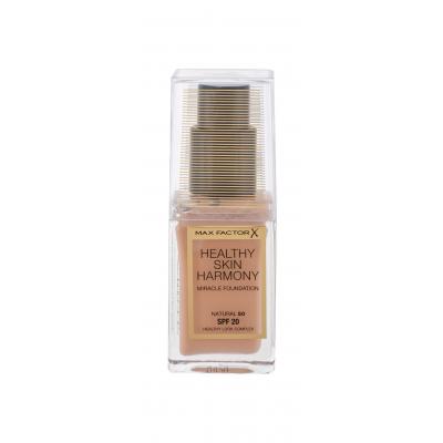 Max Factor Healthy Skin Harmony SPF20 Fond de ten pentru femei 30 ml Nuanţă 50 Natural