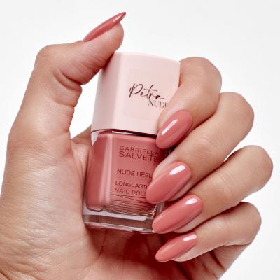 Gabriella Salvete Petra Nude Longlasting Nail Polish Lac de unghii pentru femei 11 ml Nuanţă Nude Heels