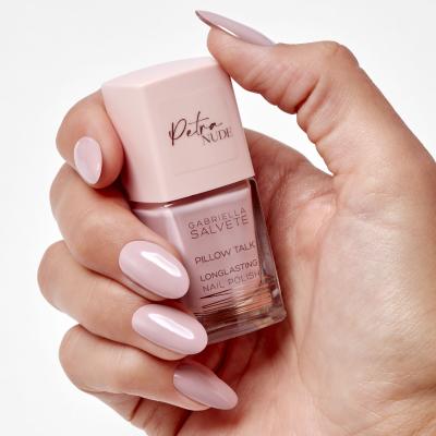 Gabriella Salvete Petra Nude Longlasting Nail Polish Lac de unghii pentru femei 11 ml Nuanţă Pillow Talk