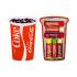 Lip Smacker Coca-Cola Lip Balm Set cadou Balsam de buze 6 x 4 g + Cutie metalica