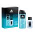 Adidas Ice Dive Set cadou Apa de toaleta 50 ml + Gel de dus 250 ml