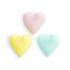 I Heart Revolution Heart Pastel Bath Fizzer Kit Set cadou bomba efervescenta de baie 40 g + bomba efervescenta de baie 40 g Passion Fruit + bomba efervescenta de baie  40 g Lemon