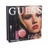 GUESS Look Book Face Set cadou fard de obraz 14 g + luciu de buze mat 4 ml + mascara negru 4 ml + creion pentru ochi negru 0,5 g + oglindă