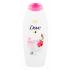 Dove Caring Bath Almond Cream With Hibiscus Spumă de baie pentru femei 700 ml