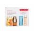 Clarins Double Serum Eye Collection Set cadou Ser pentru ochi Double Serum Eye 20 ml + cremă de zi Hydra-Essentiel 15 ml + apă micelară Cleansing Micellar Water 50 ml