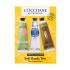 L'Occitane Soft Hands Trio Set cadou Cremă de mâini Almond Delicious Hands 30 ml + cremă de mâini Shea Hand Cream Dry Skin 30 ml + cremă de mâini Verveine Cooling Hand Cream Gel 30 ml