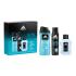 Adidas Ice Dive Set cadou Apă de toaletă 100 ml + deodorant 150 ml + gel de duș 250 ml