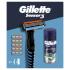 Gillette Sensor3 Sensitive Set cadou Aparat de ras Sensor3 1 buc. + capete de schimb Sensor3 5 buc. + gel de ras Series Shave Gel Soothing Aloe Vera 75 ml