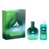 Adidas Vibes Full Recharge Set cadou Apă de parfum 100 ml + gel de duș 100 ml