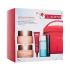 Clarins Extra-Firming Collection Set cadou Cremă de zi Extra-Firming Jour 50 ml + cremă de noapte Extra-Firming Nuit 50 ml + cremă pentru ochi Total Eye Lift 7 ml + demachiant pentru ochi Instant Eye Make-Up Remover 30 ml + rimel Wonder Perfect Mascara 4D 3 ml 01 Perfect Black + ser facial Double Se