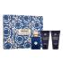 Versace Pour Homme Dylan Blue Set cadou EDT 50 ml + Gel de dus 50 ml + Balsam dupa barbierit 50 ml