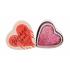 Makeup Revolution London I Heart Revolution Triple Baked Highlighter Iluminator pentru femei 10 g Nuanţă Bleeding Heart