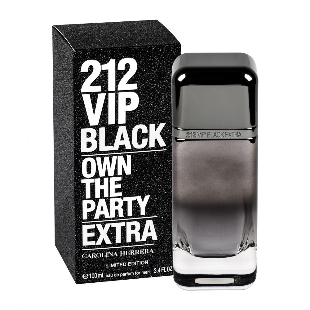 Carolina Herrera 212 Vip Black Extra Apă De Parfum Pentru Bărbați 100