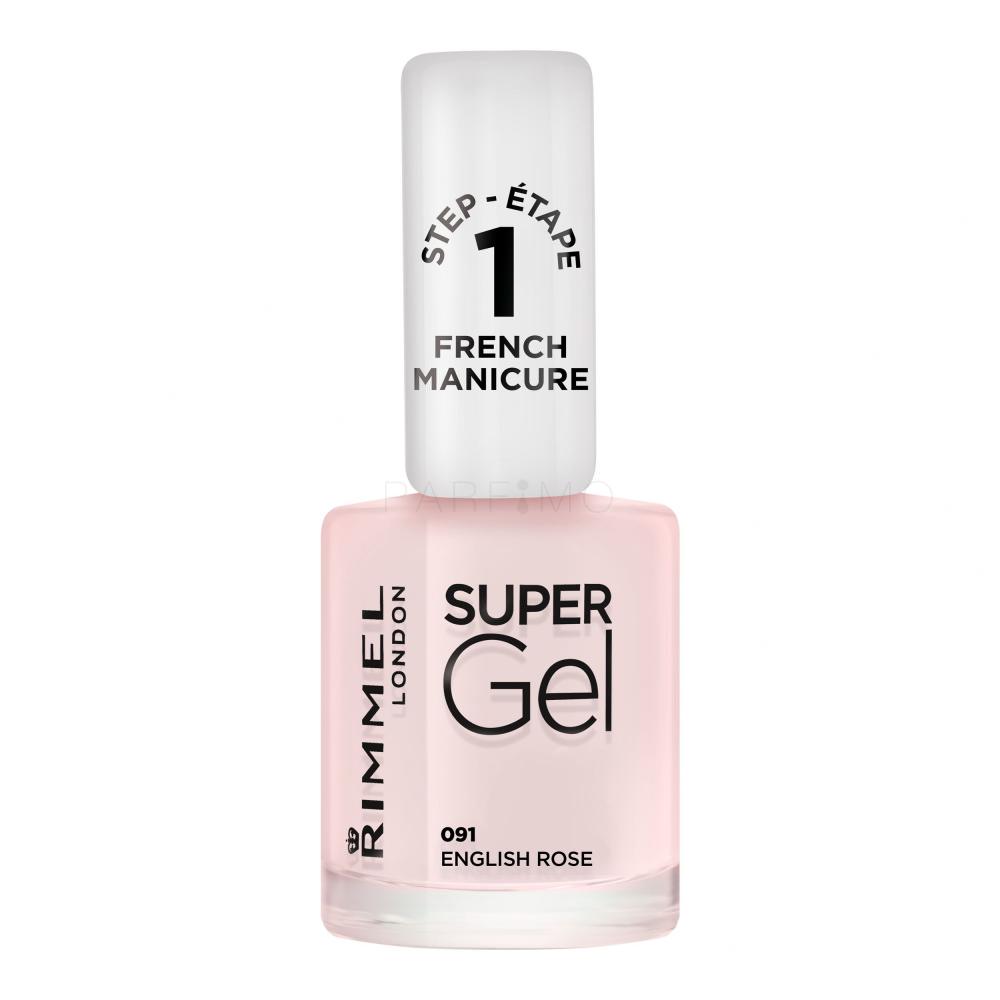 Rimmel London Super Gel French Manicure Step1 Lac De Unghii Pentru