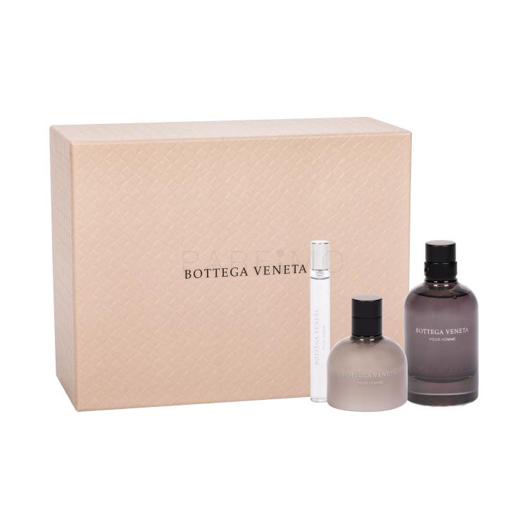 Bottega Veneta Bottega Veneta Pour Homme Set cadou Apa de toaleta 90 ml + Apa de toaleta 10 ml + Balsam after shave 100 ml