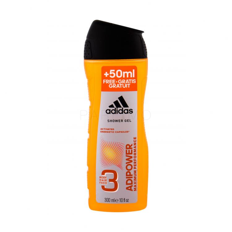 Adidas AdiPower Gel de duș pentru bărbați 300 ml