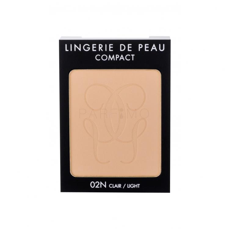 Guerlain Lingerie De Peau Compact Mat Alive SPF15 Pudră pentru femei 8,5 g Nuanţă 02N Light tester