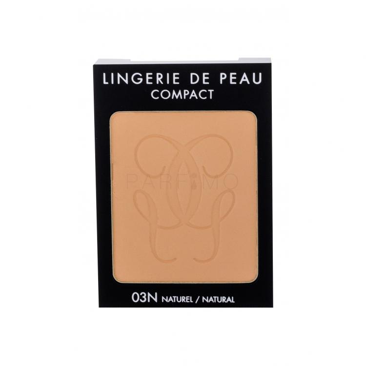 Guerlain Lingerie De Peau Compact Mat Alive SPF15 Pudră pentru femei 8,5 g Nuanţă 03N Natural tester