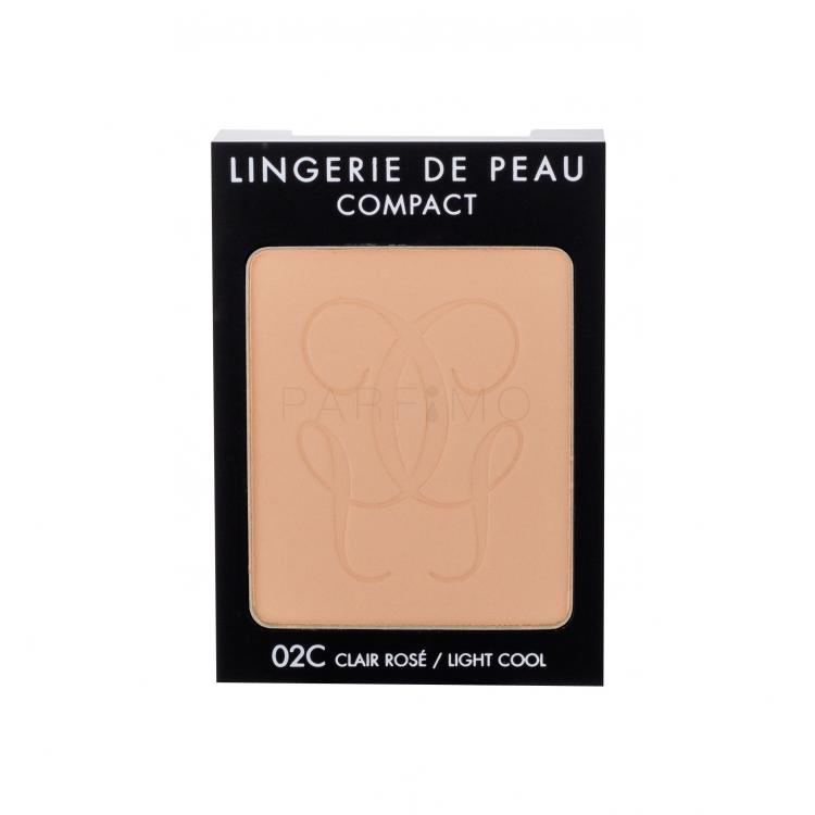 Guerlain Lingerie De Peau Compact Mat Alive SPF15 Pudră pentru femei 8,5 g Nuanţă 02C Light Cool tester