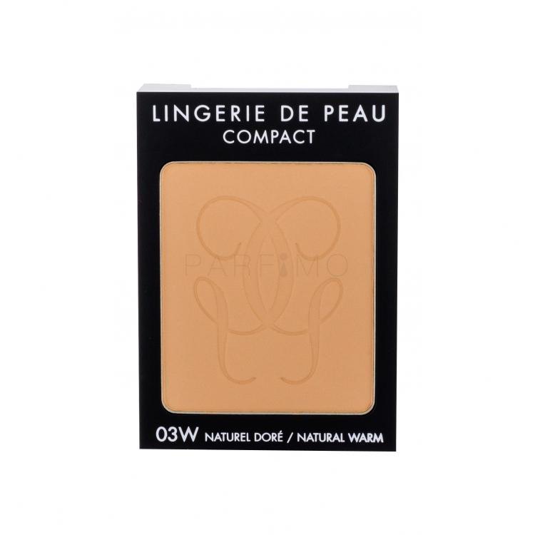 Guerlain Lingerie De Peau Compact Mat Alive SPF15 Pudră pentru femei 8,5 g Nuanţă 03W Natural Warm tester