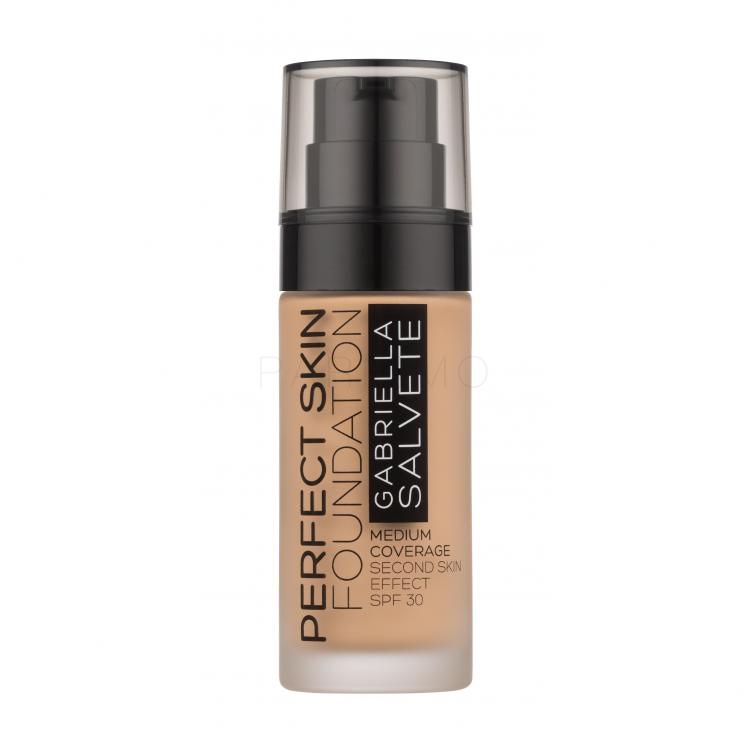 Gabriella Salvete Perfect Skin SPF30 Fond de ten pentru femei 30 ml Nuanţă 102 Sand