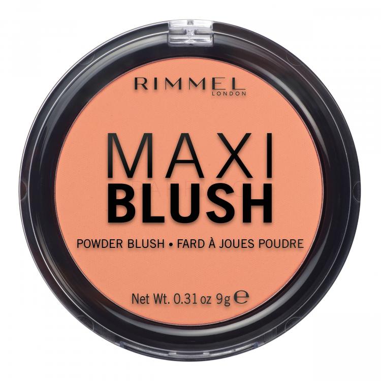 Rimmel London Maxi Blush Fard de obraz pentru femei 9 g Nuanţă 004 Sweet Cheeks