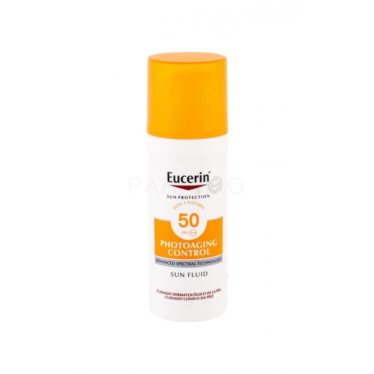 Eucerin Sun Protection Photoaging Control Face Sun Fluid SPF50 Pentru ten pentru femei 50 ml