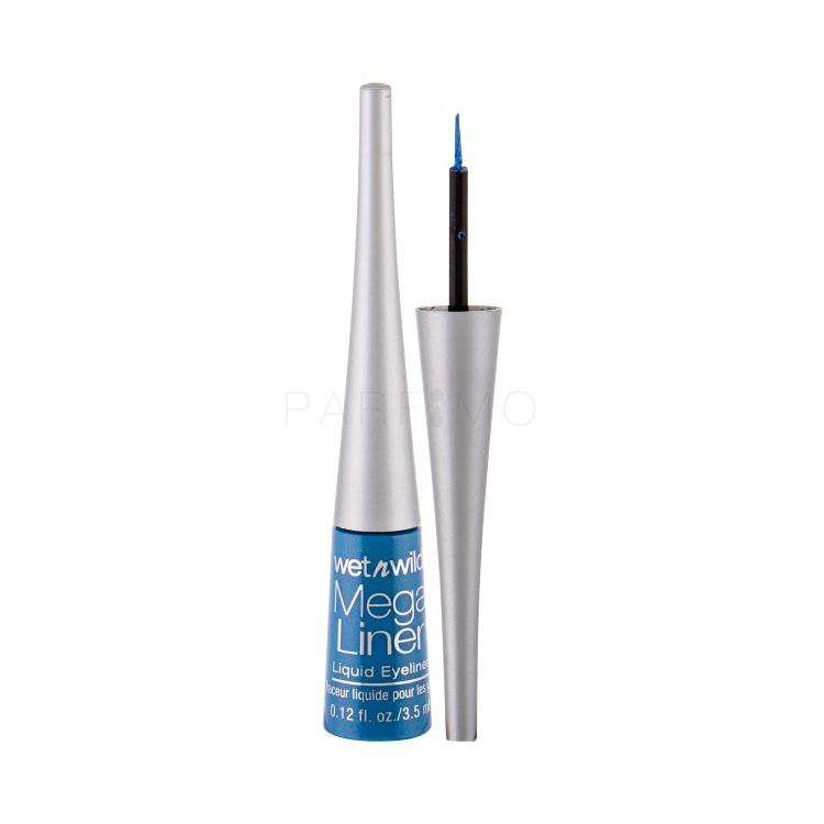 Wet n Wild MegaLiner Tuș de ochi pentru femei 3,5 ml Nuanţă Blue