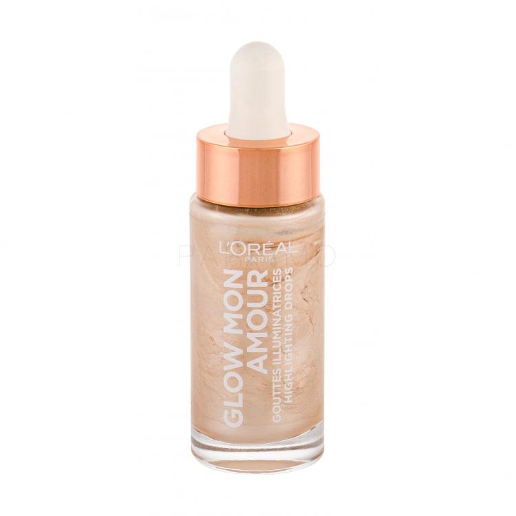 L&#039;Oréal Paris Wake Up &amp; Glow Glow Mon Amour Iluminator pentru femei 15 ml Nuanţă 01 Sparkling Love