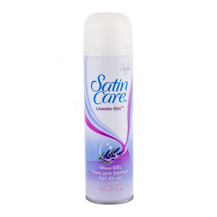 Gillette Satin Care Lavender Spumă de ras pentru femei 200 ml