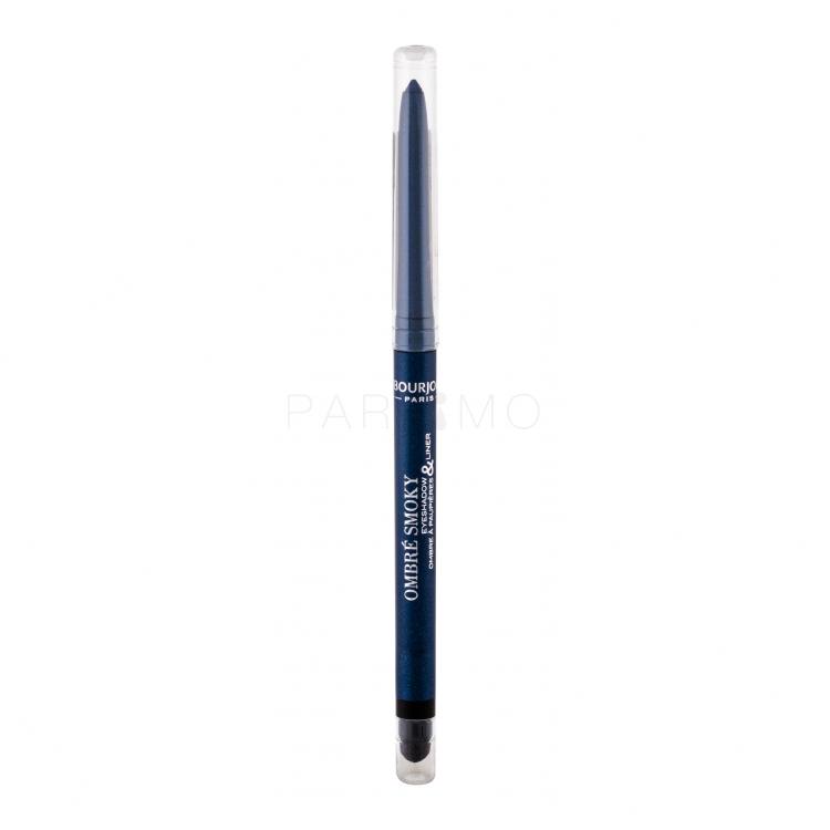 BOURJOIS Paris Ombré Smoky Eyeshadow &amp; Liner Creion de ochi pentru femei 0,28 g Nuanţă 004 Blue