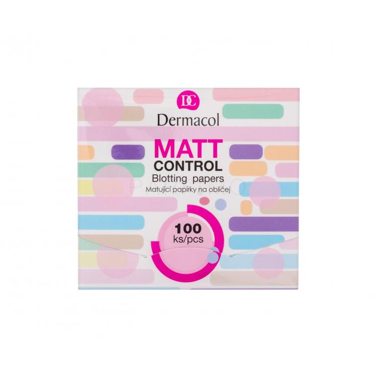 Dermacol Matt Control Blotting Papers Fond de ten pentru femei 100 buc