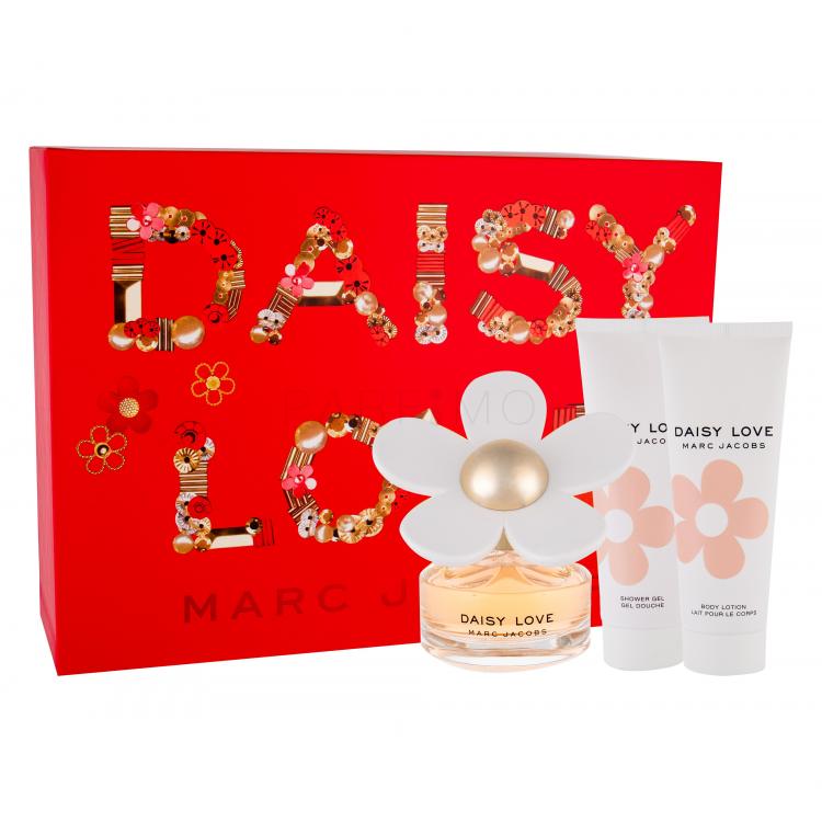 Marc Jacobs Daisy Love Set cadou EDT 50 ml + Lapte de corp 75 ml + Gel de dus 75 ml