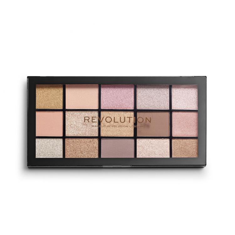 Makeup Revolution London Re-loaded Fard de pleoape pentru femei 16,5 g Nuanţă Fundamental