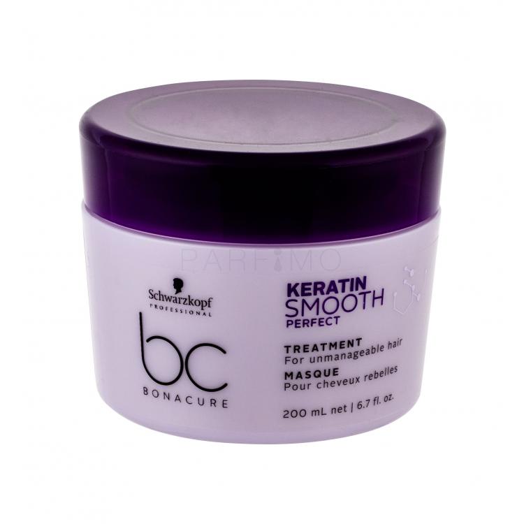 Schwarzkopf Professional BC Bonacure Keratin Smooth Perfect Mască de păr pentru femei 200 ml